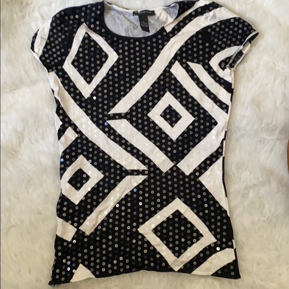INC sequin shirt